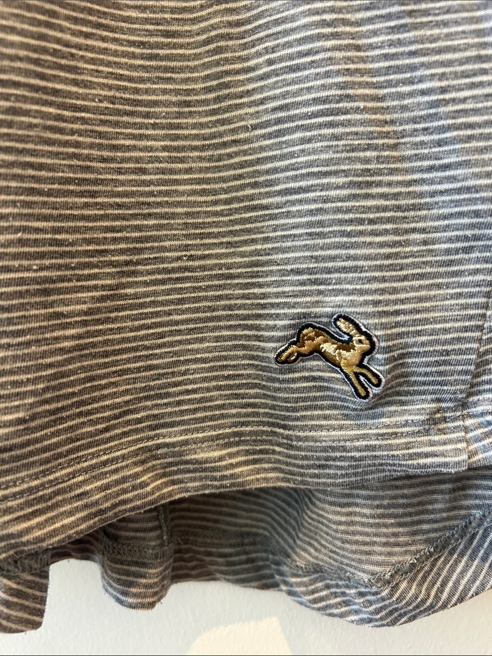 Tracksmith Gray Striped Racerback Tank - Picture 3 of 4